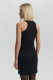Платье трикотажное с вырезом халтер Mollis, цвет: Чёрный, 15-09-3104/1 купить онлайн