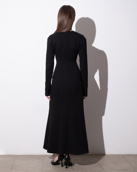 Платье-годе с открытыми плечами ASYA SEMYONOVA 00-00001339 купить онлайн