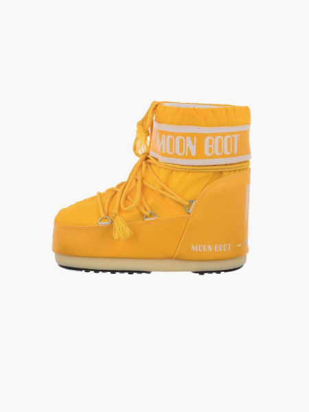 Ботинки Moon Boot Icon Low Nylon Yellow NKDADDYS SNEAKERS, цвет: Желтый 14093400008 |новая коллекция купить онлайн