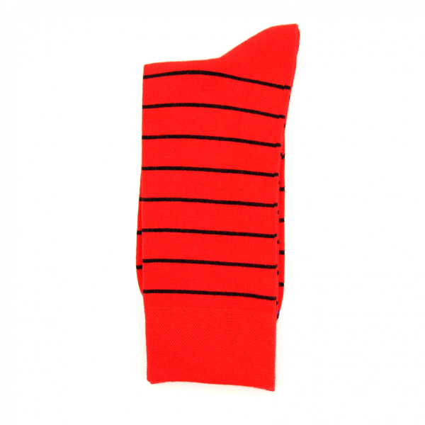 Носки Wide Stripes Tezido, цвет: алый/черный T2325 купить онлайн