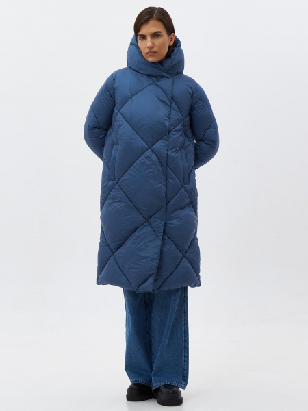 Куртка женская утепленная (синий) (M/170,176/46, синий)