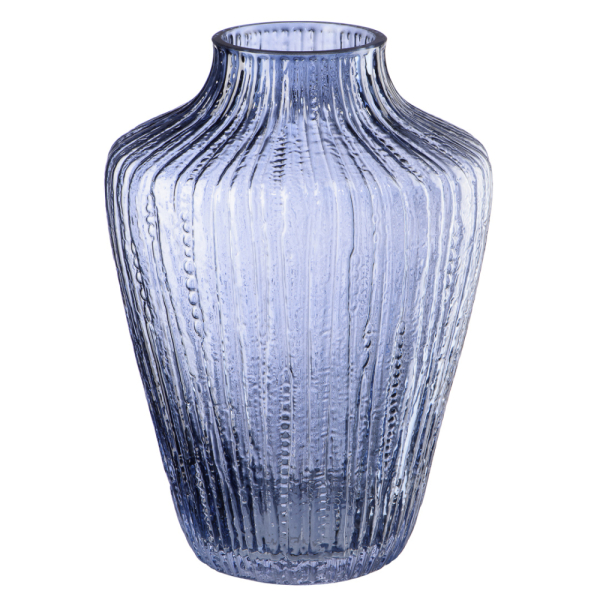 Декоративная ваза из дымчатого стекла МАГАМАКС, цвет: синий CSA-16 купить онлайн