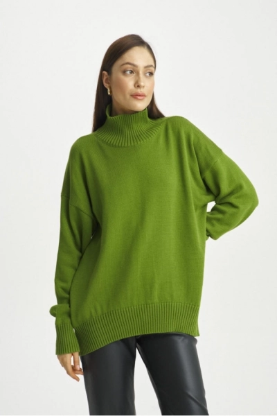 Свитер Cotton Green Apple Erist store, цвет: зеленое яблоко, НФ-00000528 купить онлайн