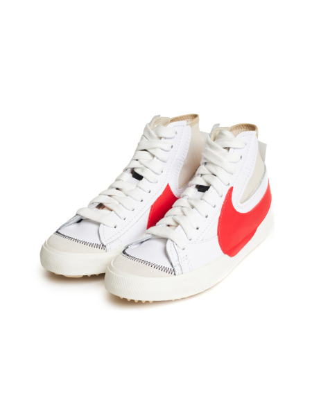 Кроссовки мужские Nike Blazer Mid 77 Jumbo "White Habanero Red" NKDADDYS SNEAKERS, цвет: белый DD3111-102 купить онлайн