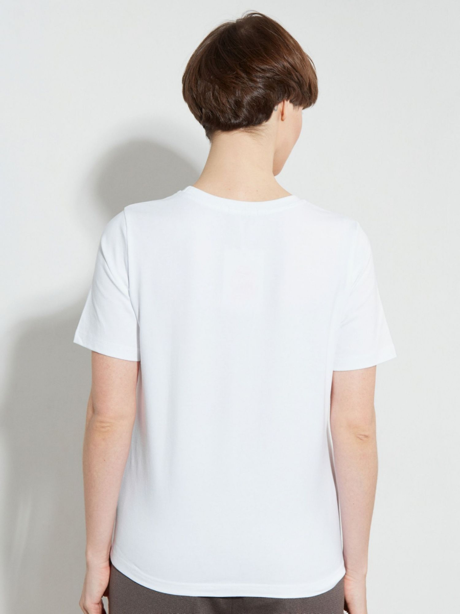 Базовая футболка AroundClother&Knitwear 219_14CE01L купить онлайн