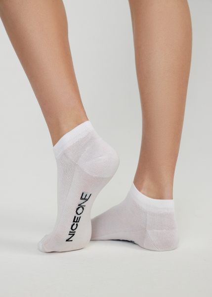 Носки короткие Nice One, цвет: белый 1001474 купить онлайн