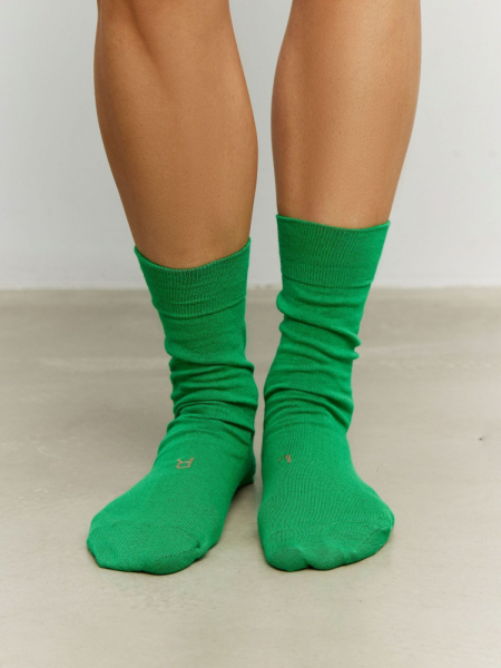 Носки AROUND AROUND, цвет: зеленый 1_0104 купить онлайн