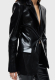 Жакет с завязками из экокожи STUDIO 29, цвет: Чёрный, 2400520-1 со скидкой купить онлайн
