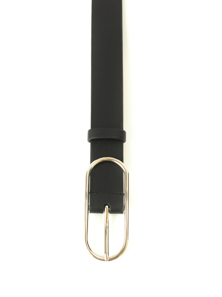 Стандартный ремень с овальной пряжкой Askent со скидкой R.95/115.CN.черный купить онлайн