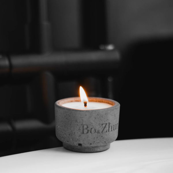 Свеча в бетоне Bo&Zhur  купить онлайн