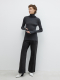 Водолазка с разрезом из хлопка AroundClother&Knitwear  купить онлайн