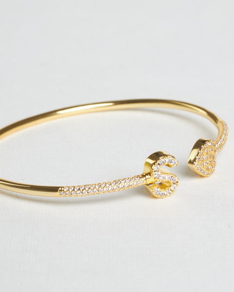 Браслет-манжета Diamond gold S ÁMOXY b0134 купить онлайн