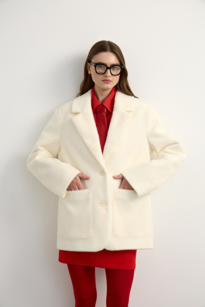 Пальто-жакет с накладными карманами Mollis  купить онлайн