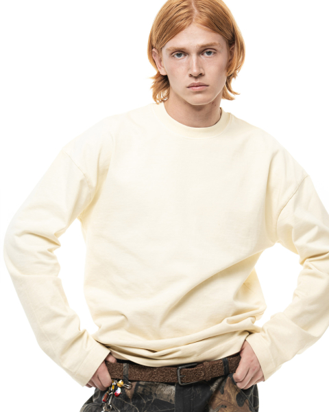 Лонгслив Longsleeve «Basic» Brûler d'Amour, цвет: cannoli cream,  купить онлайн