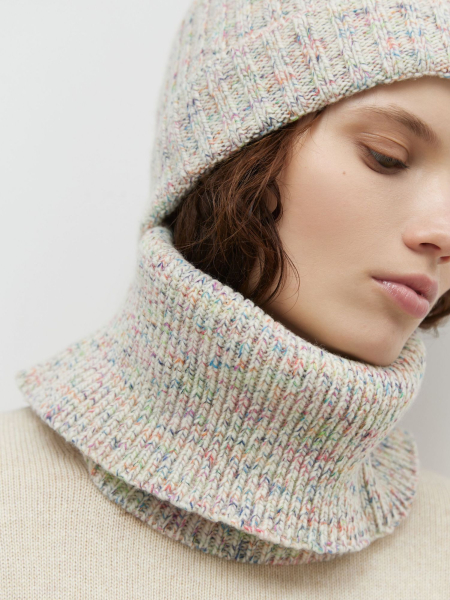 Воротник цветной меланж AroundClothes&Knitwear  купить онлайн