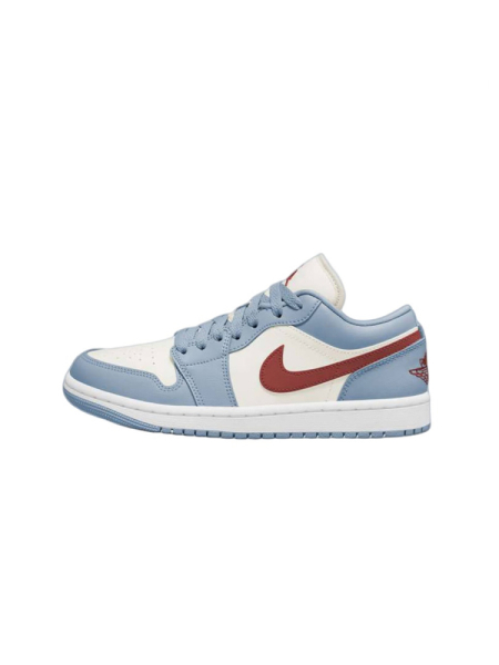 Кроссовки унисекс Nike Air Jordan 1 Low Неси Второй, цвет: голубой  купить онлайн