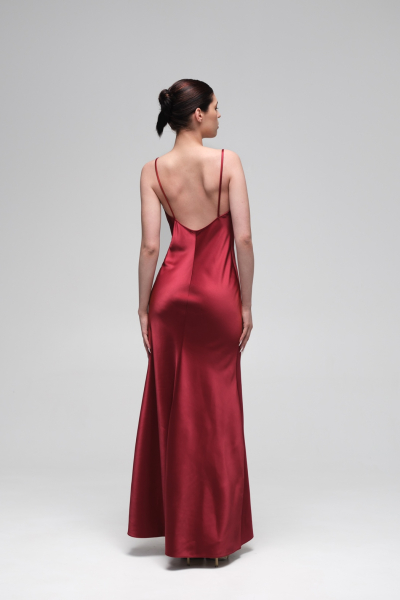Платье-комбинация с открытой спиной FRIENDS|ZONE, цвет: бургунди, 24107163-6 купить онлайн