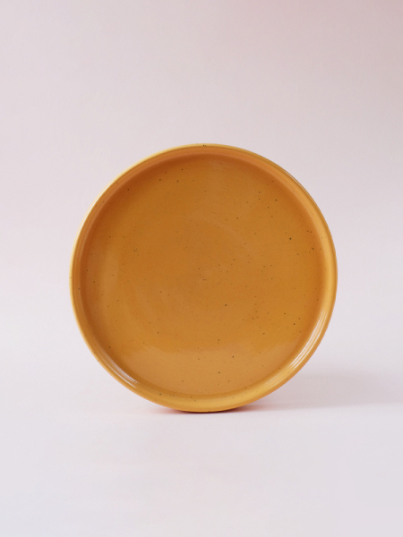 Тарелка "Горчица" AGAMI CERAMICS, цвет: оранжевый  купить онлайн