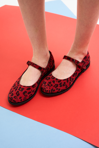 Туфли Ева BAKARINI, цвет: красный L053480000 купить онлайн