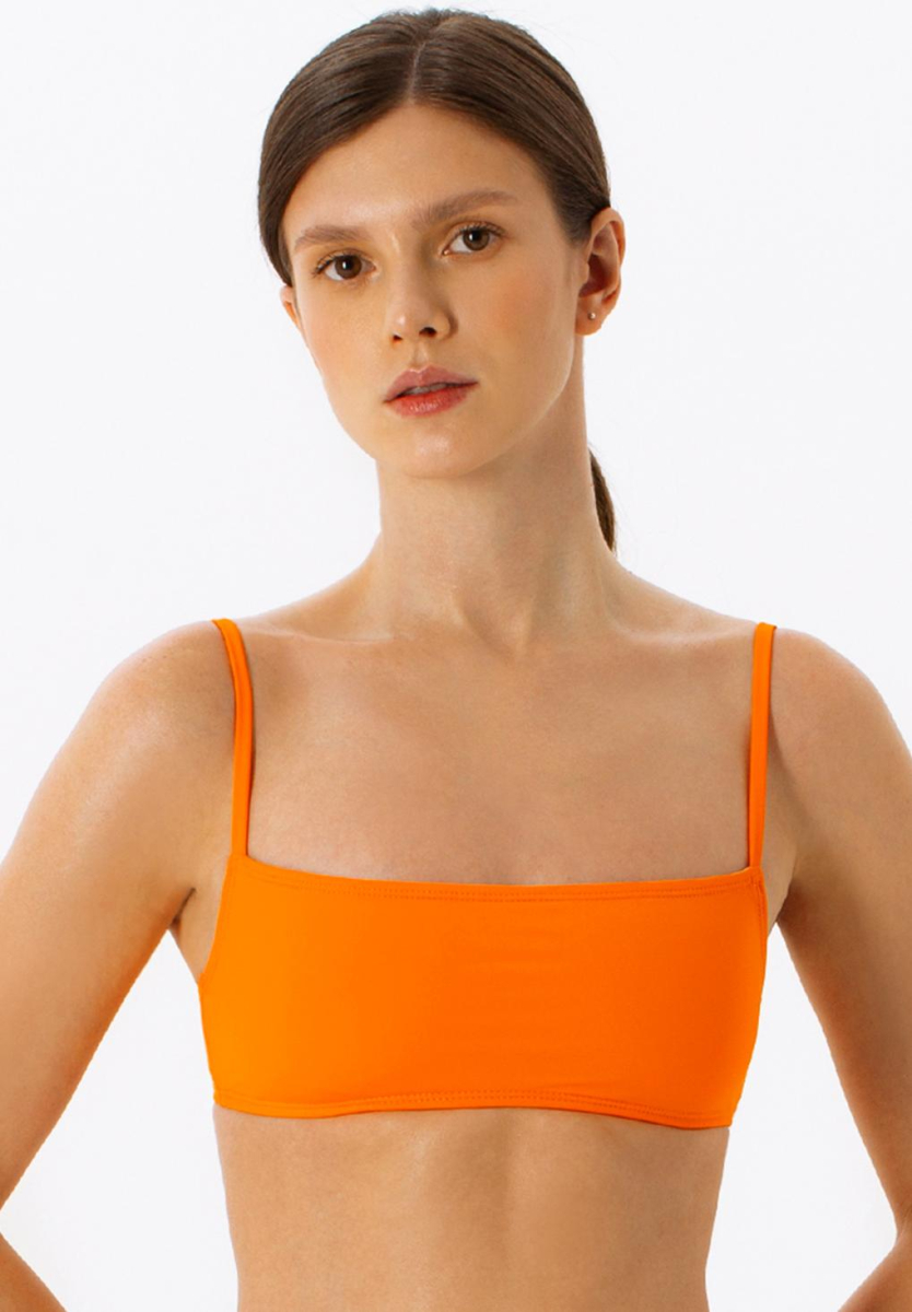Купальник Батия, топ My Nymph, цвет: оранжевый, 001073000 со скидкой купить онлайн