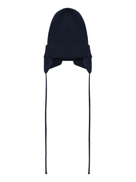 Шапка с ушками из мериноса AroundClothes&Knitwear 111_13 купить онлайн
