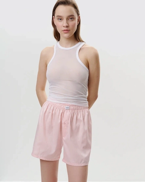 Шорты COTTON SHORTS LOVEGOODS, цвет: розовый,  купить онлайн